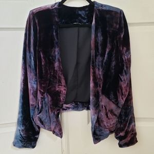 🌸 Gypsy Rare Velvet Blazer
